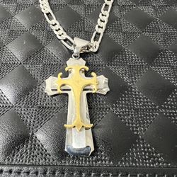Stainless Steel Cross Chain 