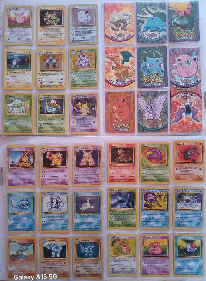Original 1990s Pokémon Cards
