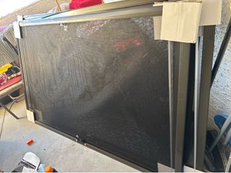 Sliding door screen