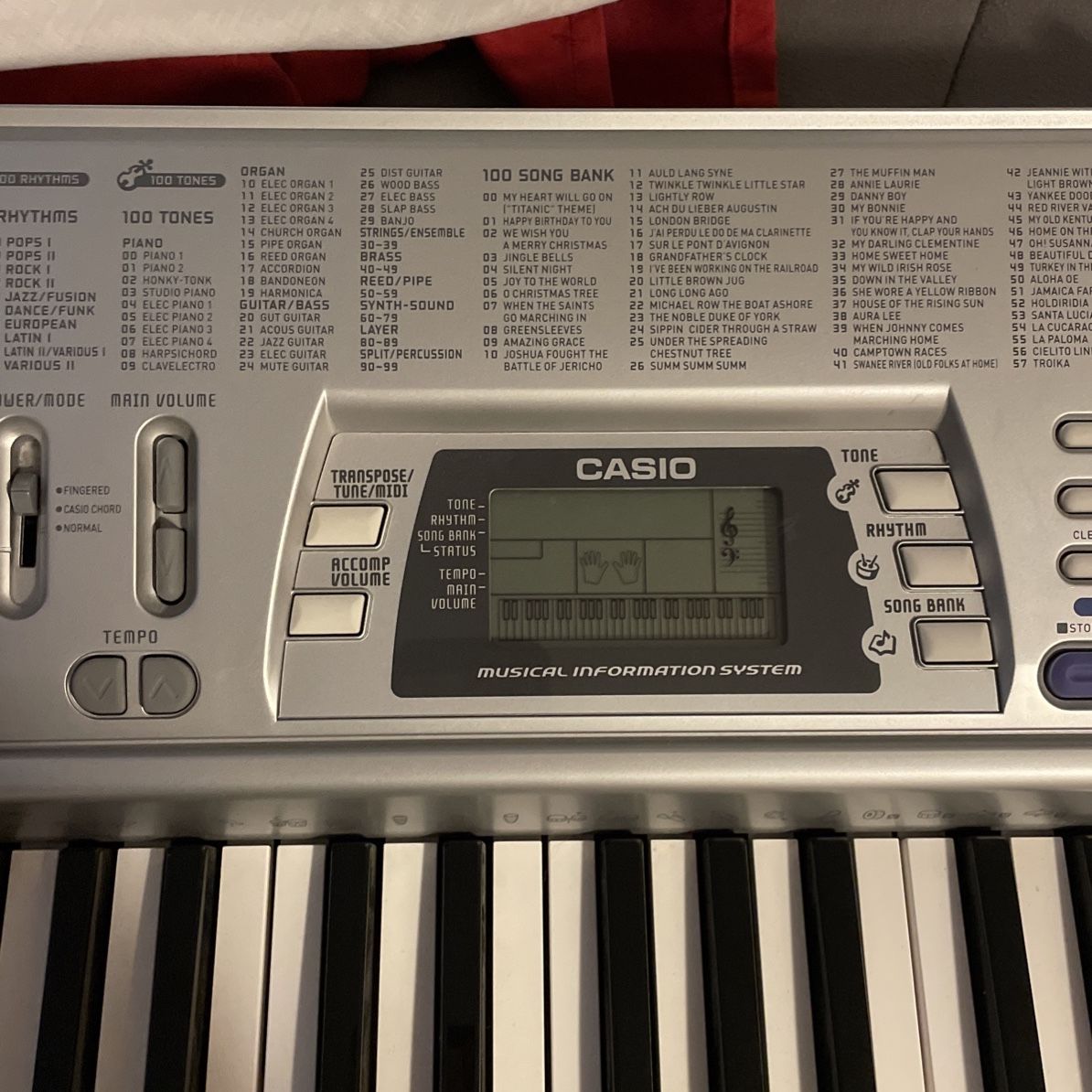 CASIO CTK-496 難けれ 61電子鍵盤キーボード CASIO CTK-496 難けれ 61電子鍵盤キーボード