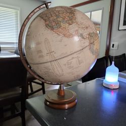 World Glob Map