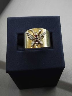 Women's Ring - Yellow Gold 10k (.417) 9.6 grams Size 20
