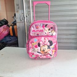 Minnie Mouse Rolling Backpack 