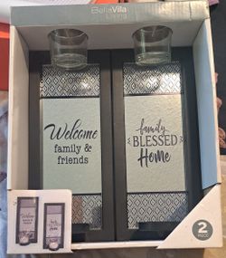 Welcome Family/Blessed Home Wall Decor 