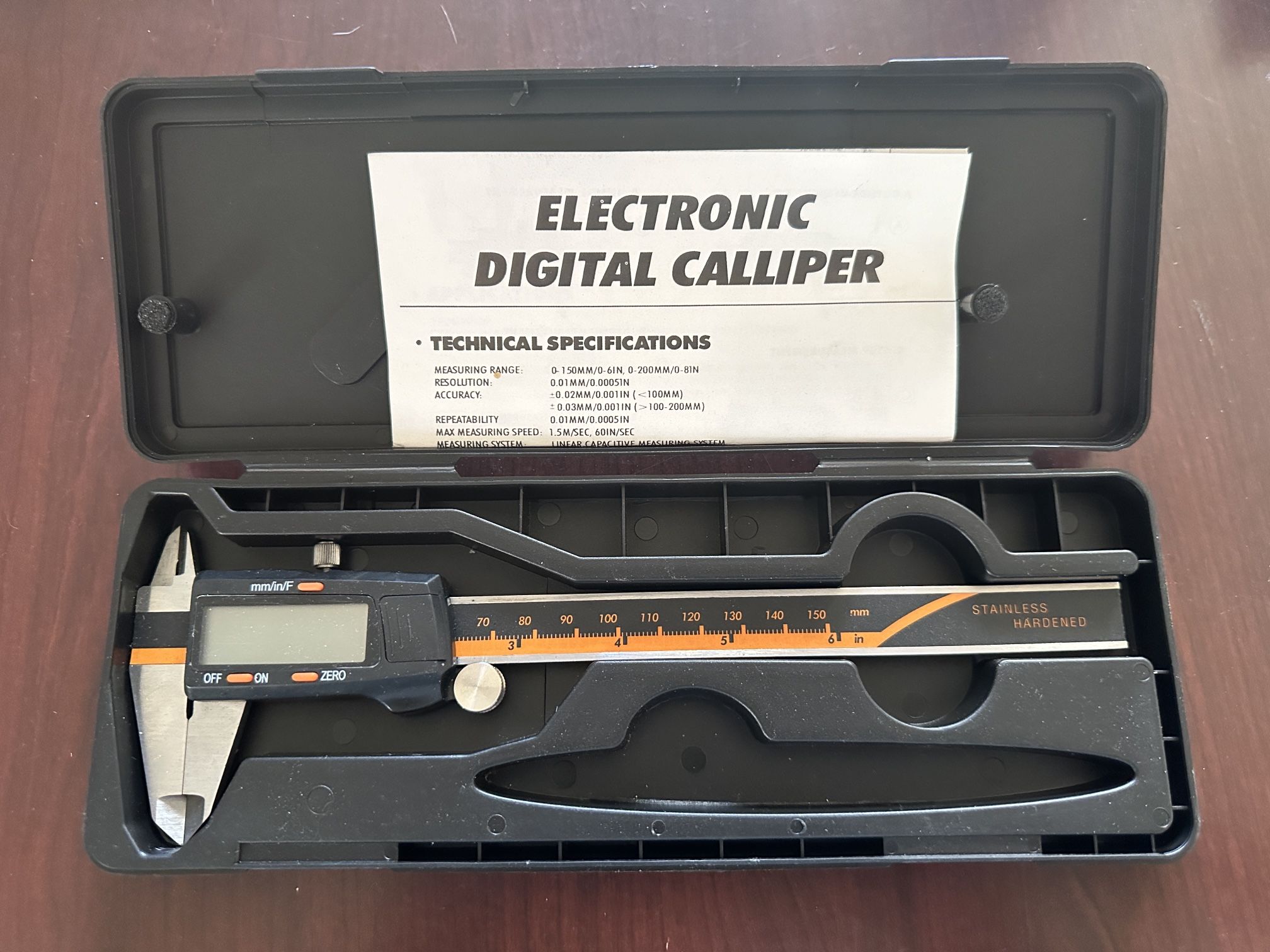Digital Caliper Measuring Tool Micrometer Large LCD