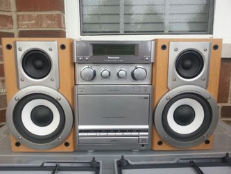 Panasonic SA-PM 22, FM/AM tuner, CD & cassette player