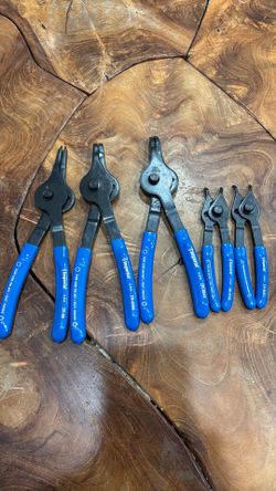 Imperial Snap Ring Pliers Lot TR-90 TR-9090 TR-9045 IR-4745 IR-3845 Made in USA
