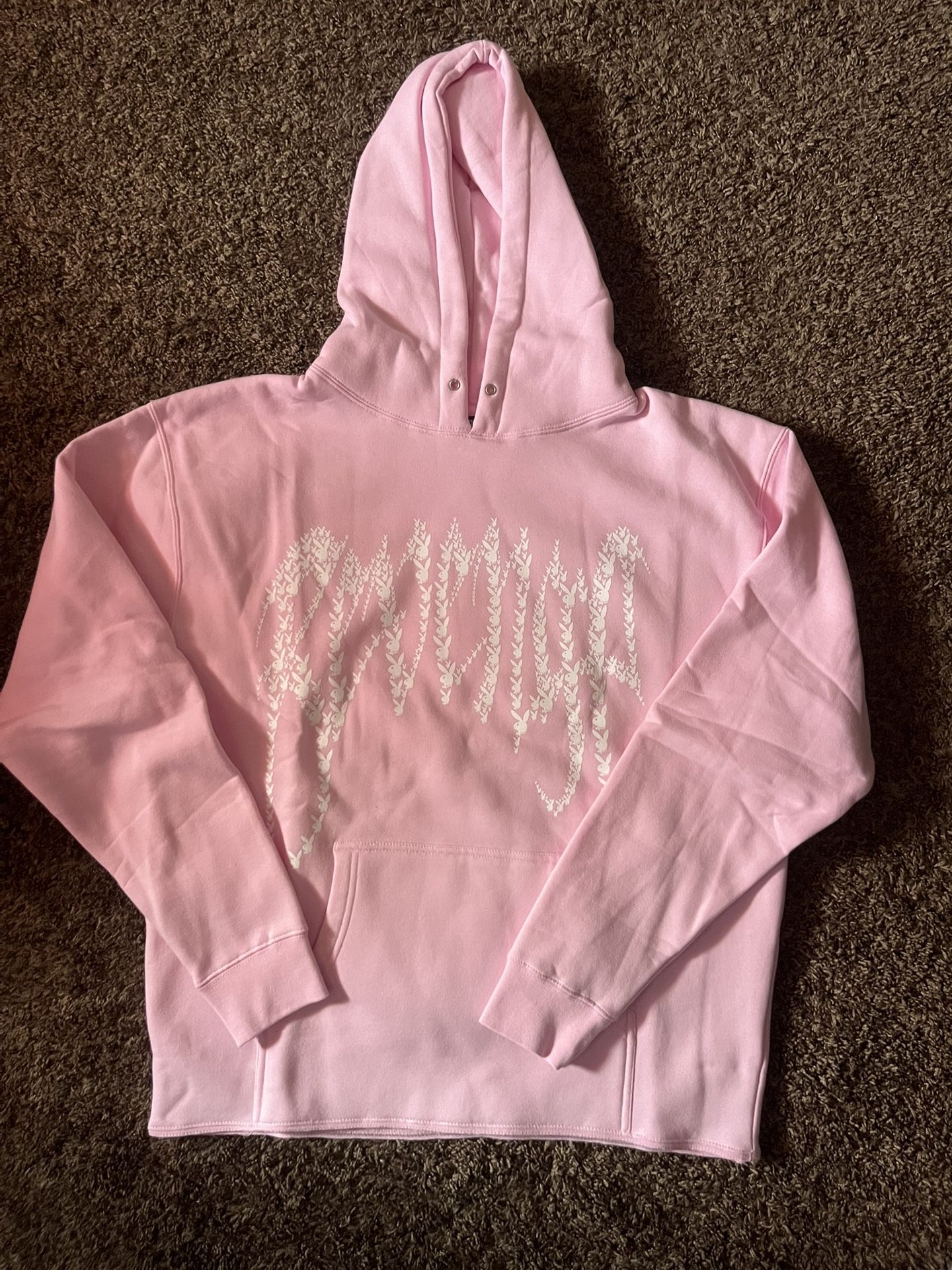 REVENGE X PLAYBOY PINK HOODIE