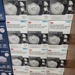 3M 8200 N95 Disposable Particulate Respirator, Pack of 20, NIOSH APPROVED (HOME80)