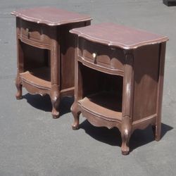 Vintage Nightstands - French Provincial 