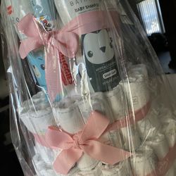 Baby Shower Diaper Cake Gift