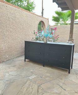 IKEA black dresser