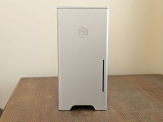 Rare Silverstone SST FT03S MINI ITX Computer Case with DVD Drive