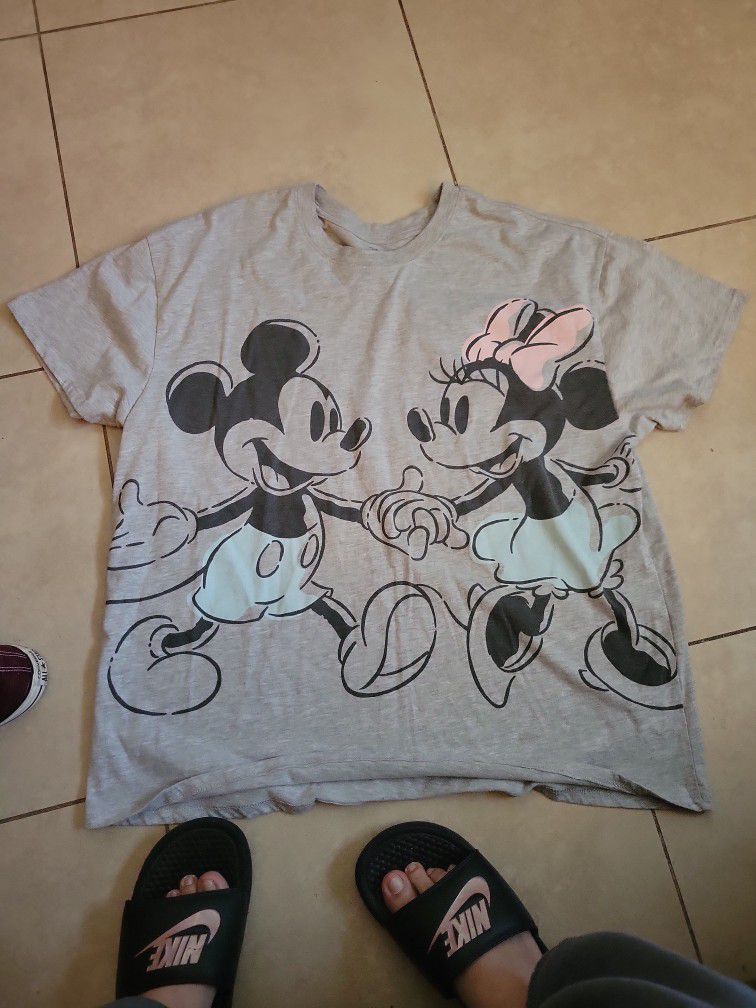 Disney Mickey Minnie Shirt