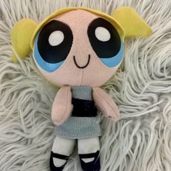 Vintage 2000 Applause Powerpuff Girls Bubbles  Plush