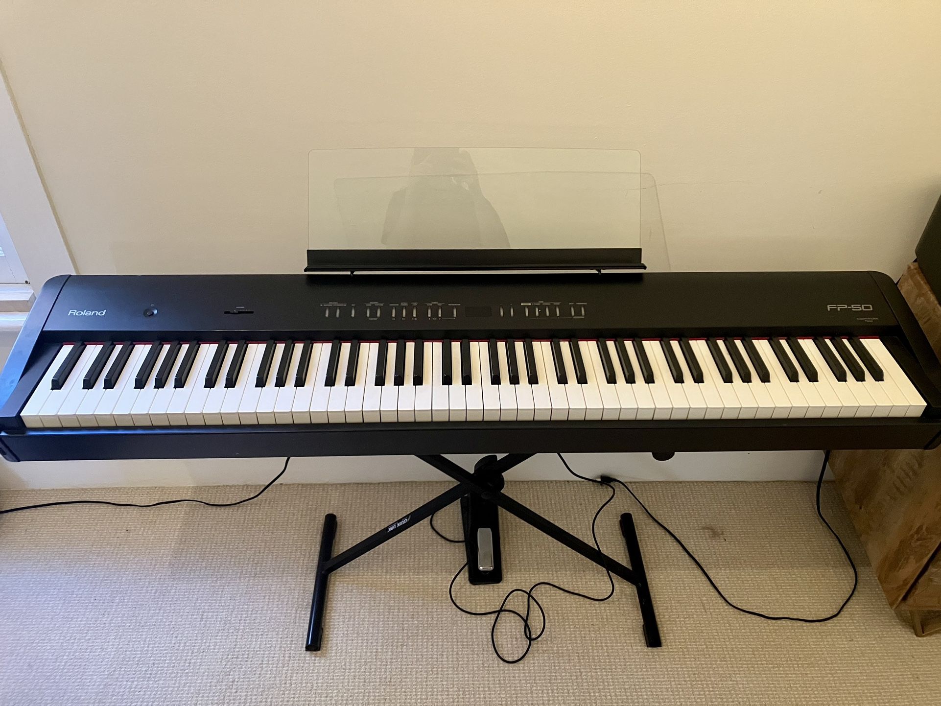 Roland FP-50, 88 key concert piano