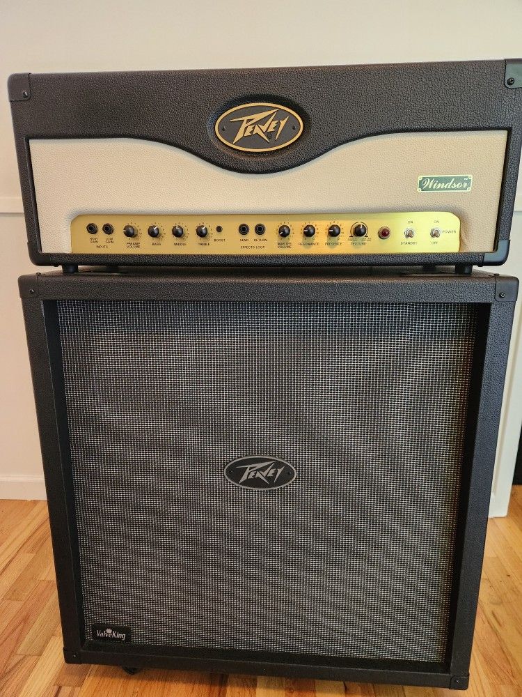 Peavey Windsor Head And ValveKing Cab Half Stack