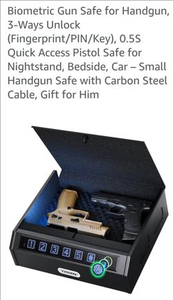 Biometric Gun Safe for Handgun