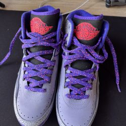Jordan 2 Retro Iron Purple Size 7