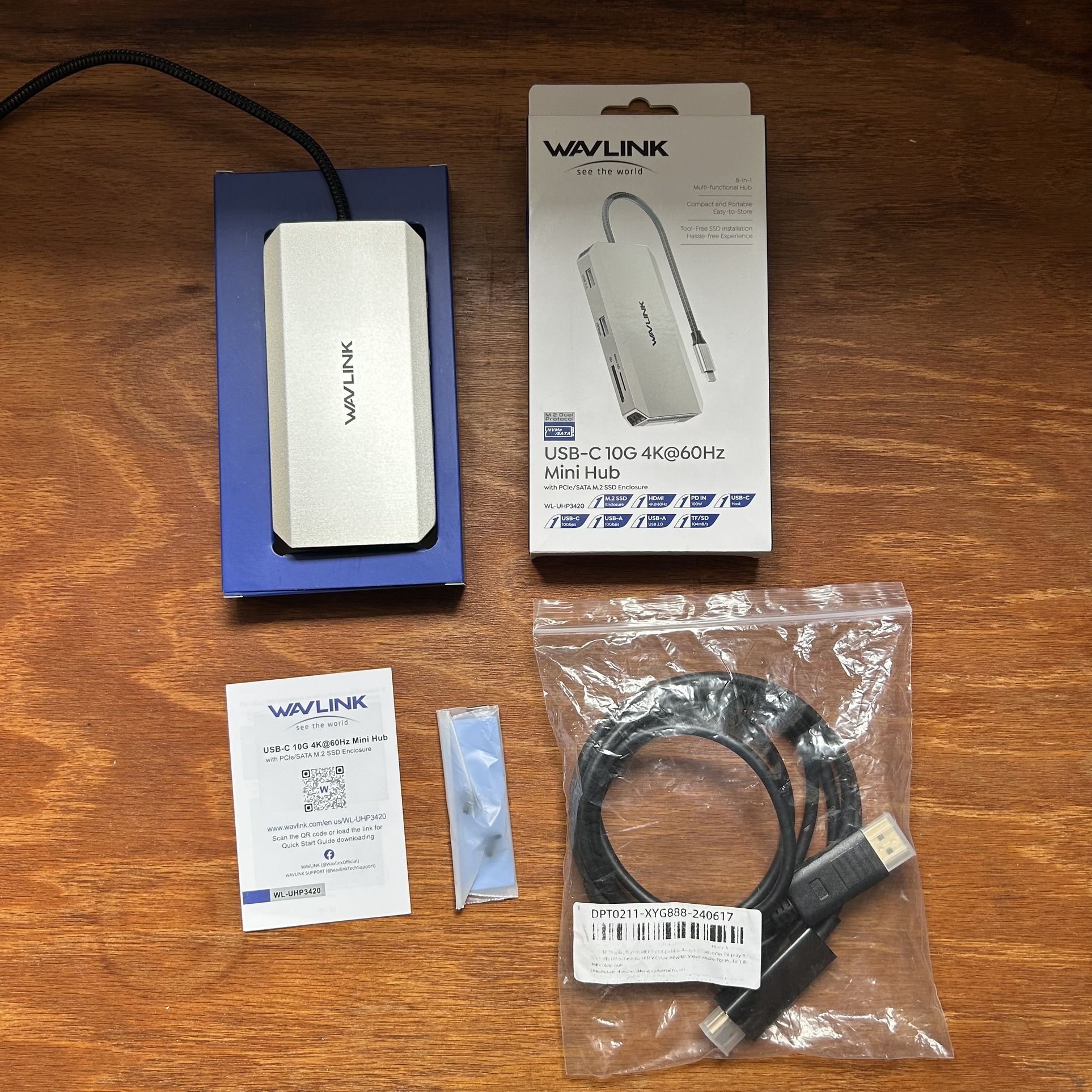 Wavlink USB type C extension hub