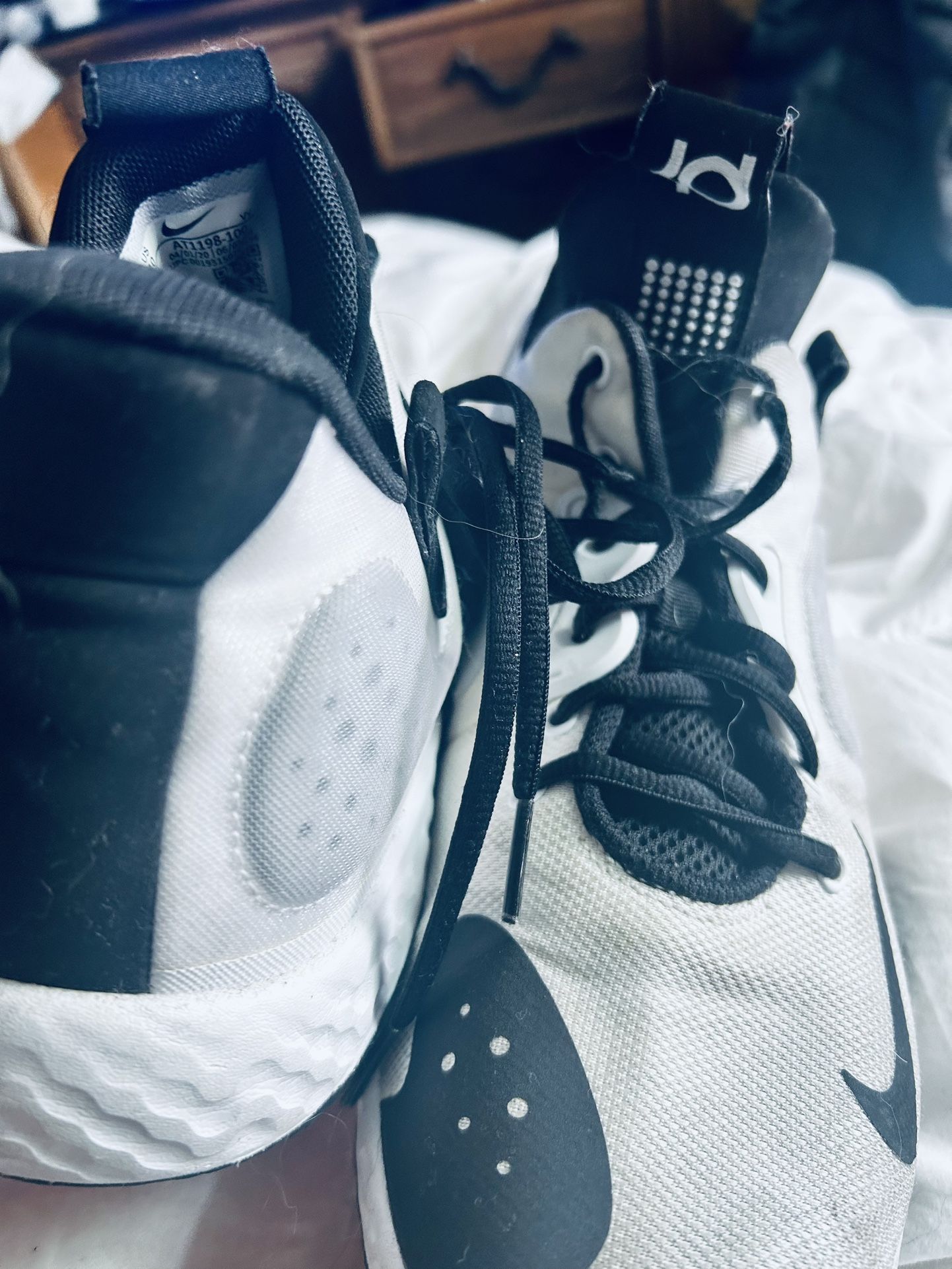Nike KD Kevin Durant Trey 5 VII \'Wolf Grey\' Basketball Shoes AT1200-002 Mens 10 Nike KD Trey 5 VII AT1200-002 Basketball Shoes Mens Sz US  main image 2
