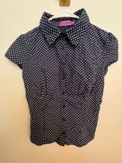 Edikted Polka Dot Blouse