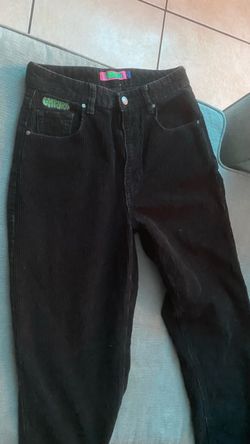 Ompuro Black Corduroy Pants