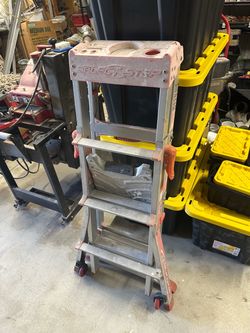 Little Giant Select Step Ladder with Wheels
