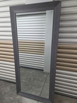 Grey Wall Mirror