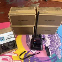 Baofeng UV 5R With Radio Transmitter