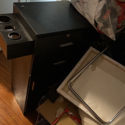 Barber Or Hair Desser Cabinet