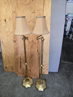 Brass Floor Lamp
