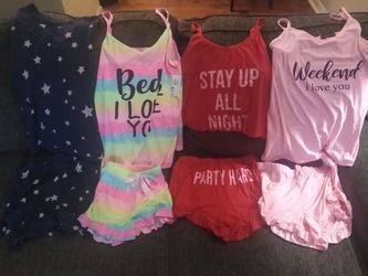 Girls pj lot! Size L