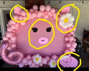 Piggy Birthday party decorations