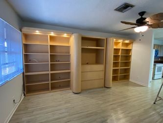 Large Custom built wall unit large Custom built wall unit