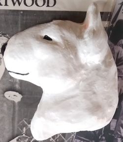 English Bull Terrier Paper Wieght