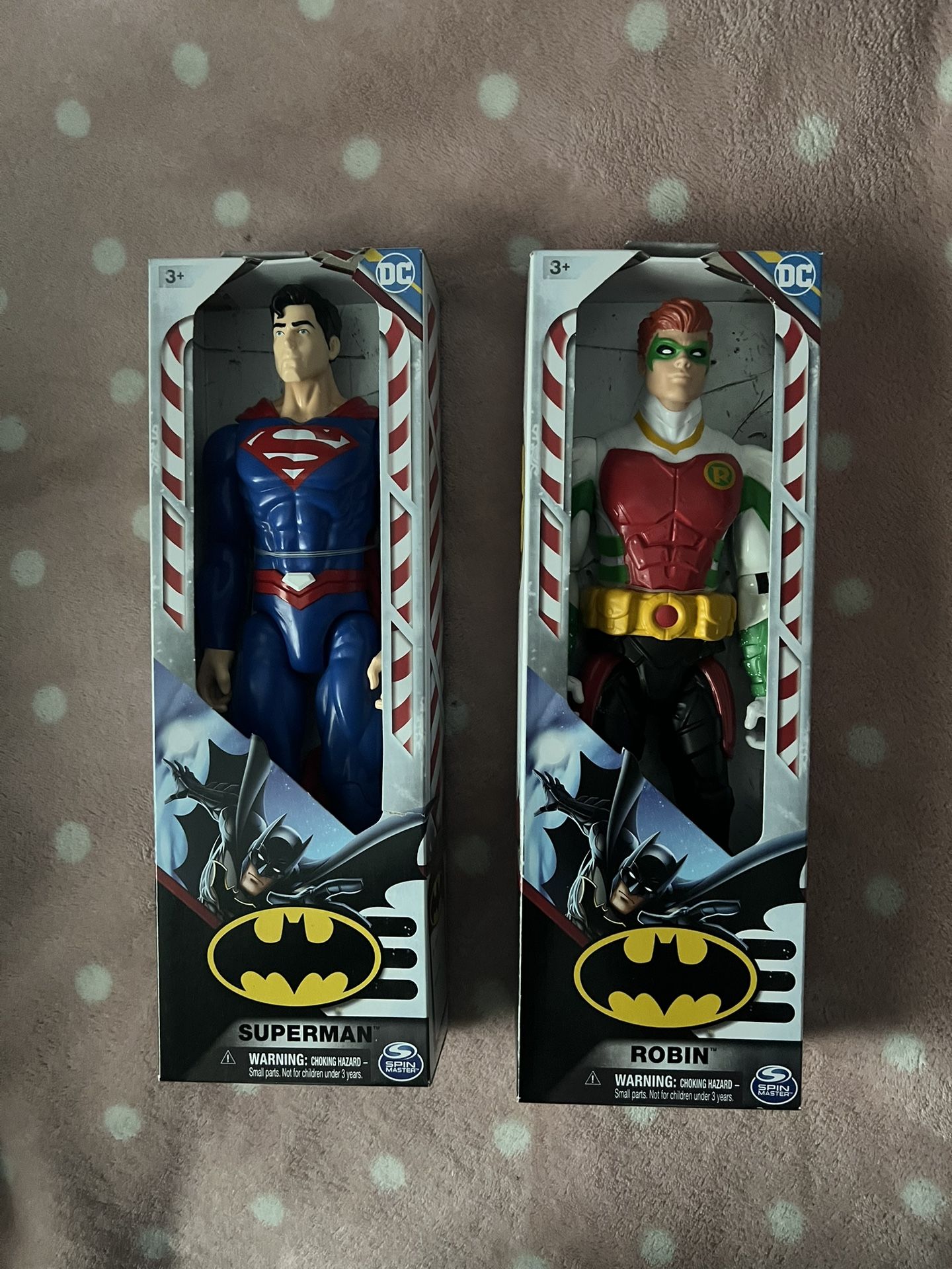 Superman & Robin Action Figures