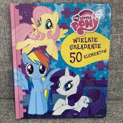 New Large My Little Pony Book Puzzle IN POLISH