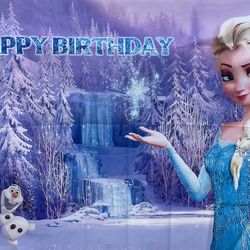 Disney Frozen Elsa Birthday Party Decorations