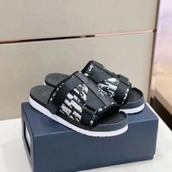 Dior Oblique Slide Sandals