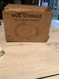 Mug storage organizer
