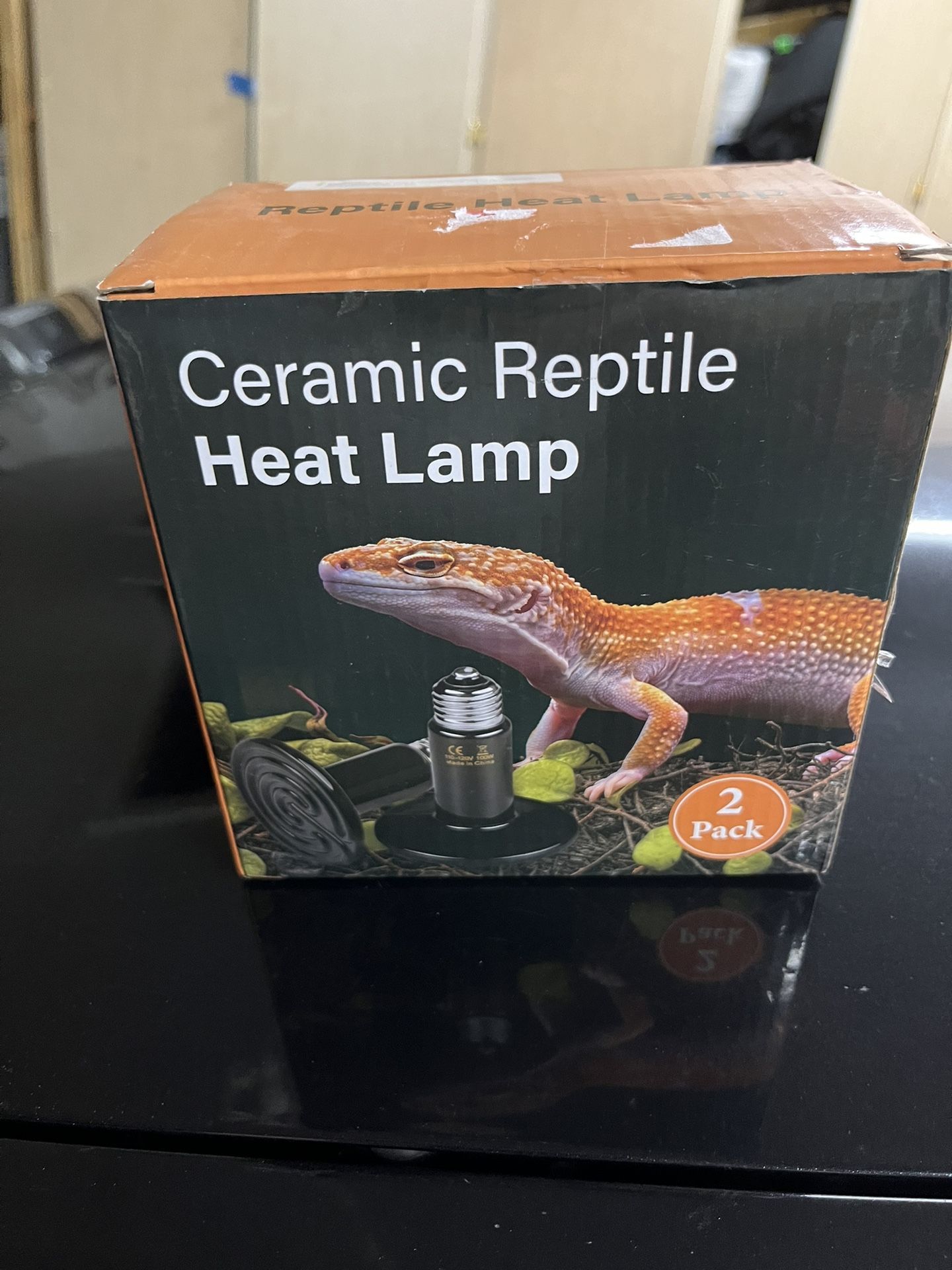 Ceramic Heat Lamps. 2 In The Box.