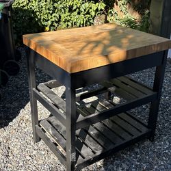 Butchers block kitchen stand - Free