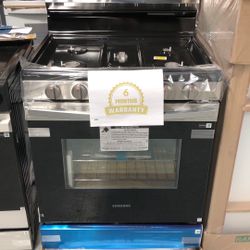 Samsung Gas  Range  With Griddle Oven Stove