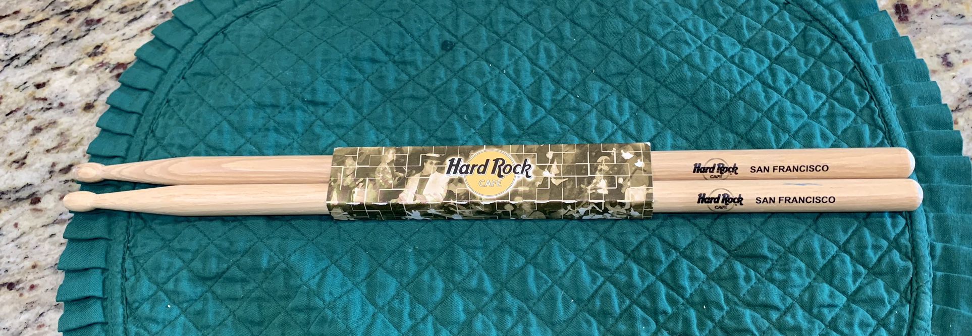 Set Of Brand New Hard Rock Cafe Drum Sticks