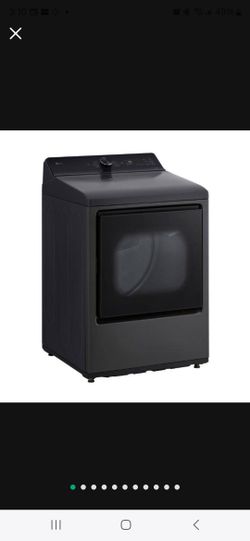 🔥🔥LG GAS DRYER 7.3 cu. ft. Vented Gas Dryer with Wi-fi, Easy Load, AI Sensor Dry in Platinum Black🔥🔥