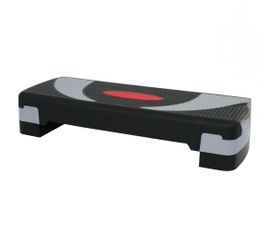 30" Adjustable Workout Aerobic Step Platform W/4 Risers 4" - 6"- 8", Exercise Stepper Non-Slip
