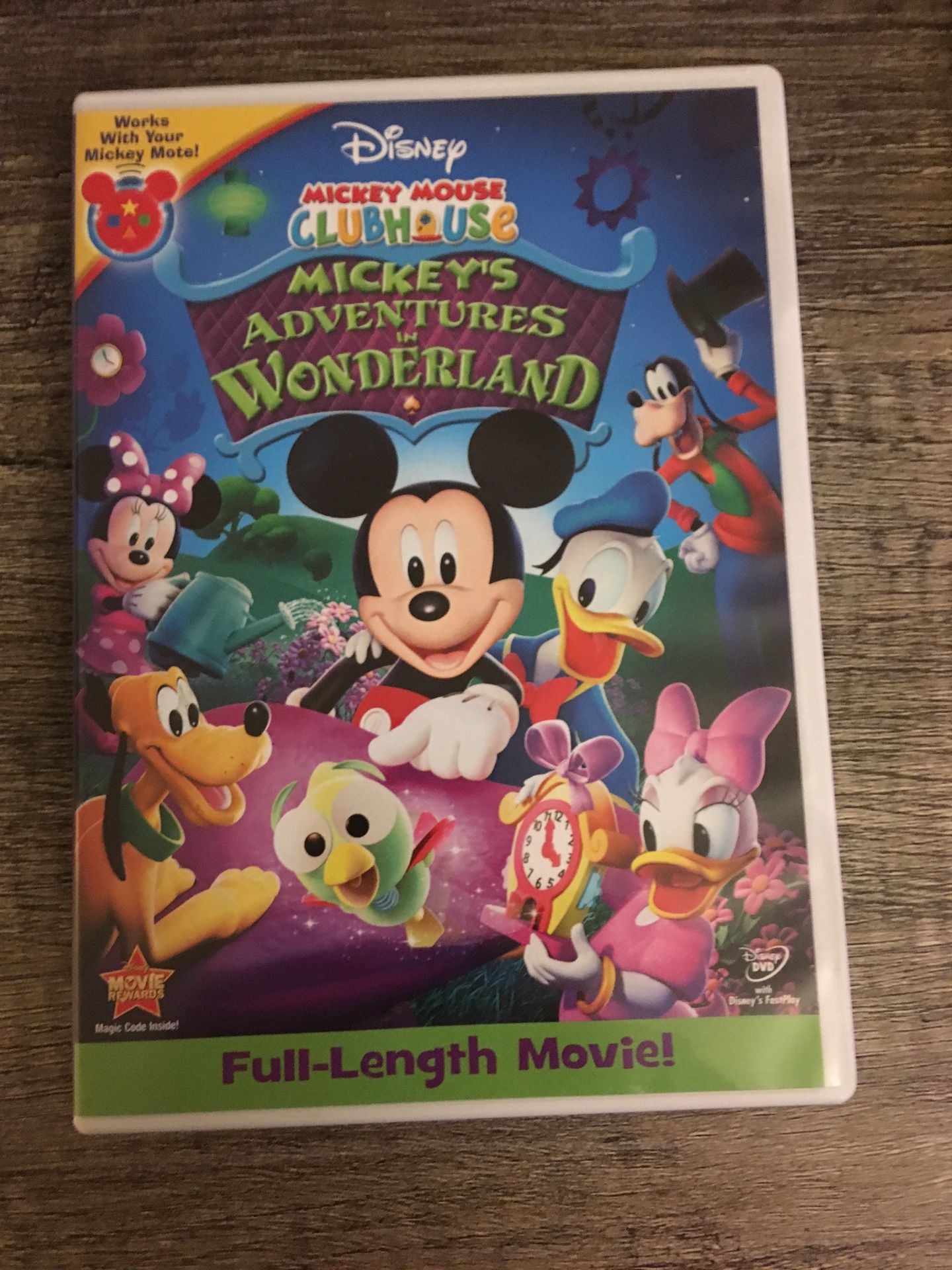 MICKEY MOUSE CLUBHOUSE- MICKEY'S ADVENTURES IN WONDERLAND 