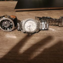 3 MARC ECHO WATCHES 