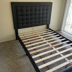 Full Size New Good Quality Bed With Nice Mattress Included 